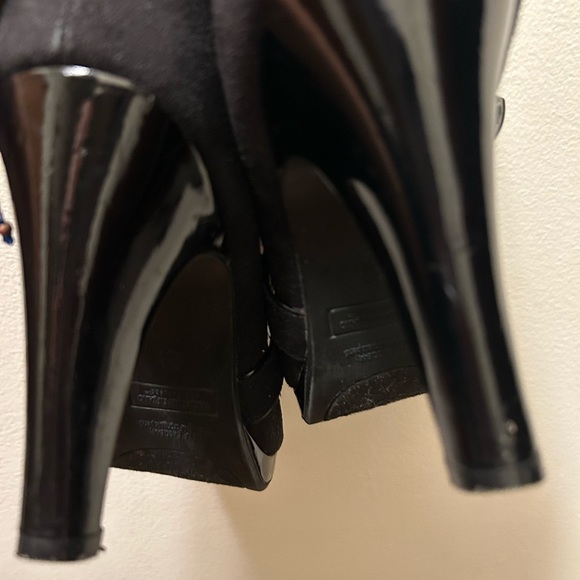 Christian Siriano black ankle boots, Size 8.5 - Picture 10 of 10